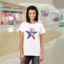 Lycklig 4:e juli "Let Freedom Ring" T-Shirt