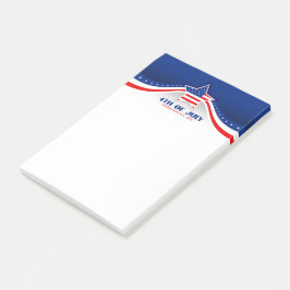 Lycklig 4:e juli: Post-it Notes