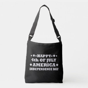 Lycklig 4:e July America Axelväska