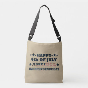 Lycklig 4:e July independence day Amerika Axelväska
