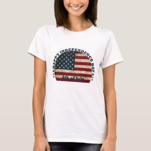 Lycklig 4:e July independence day T Shirt