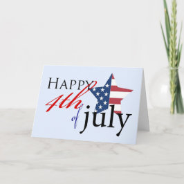 Lycklig 4 juli 1994 kort