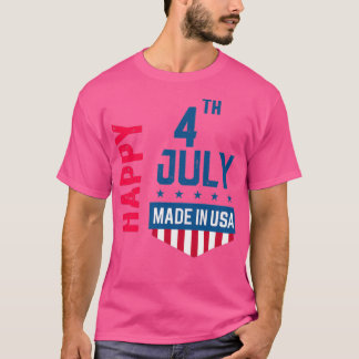 Lycklig 4 juli 2020 t shirt