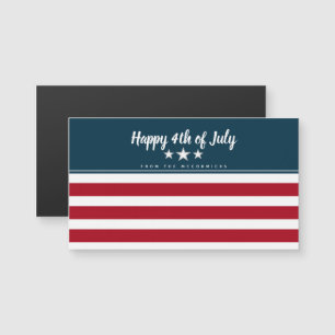 Lycklig 4 juli Amerikanska Flagga Patriotic Namn