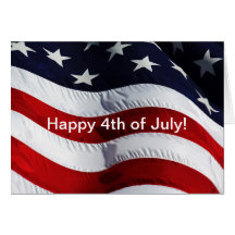 Lycklig 4 juli! Amerikanskt Flagga Anpassade