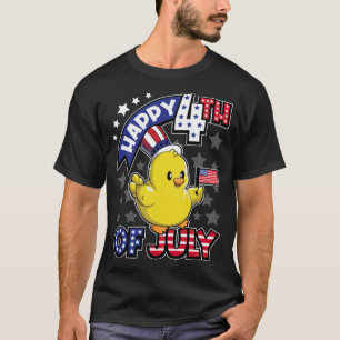 Lycklig 4 juli Anka USA:s arbets- och ägararbete T Shirt