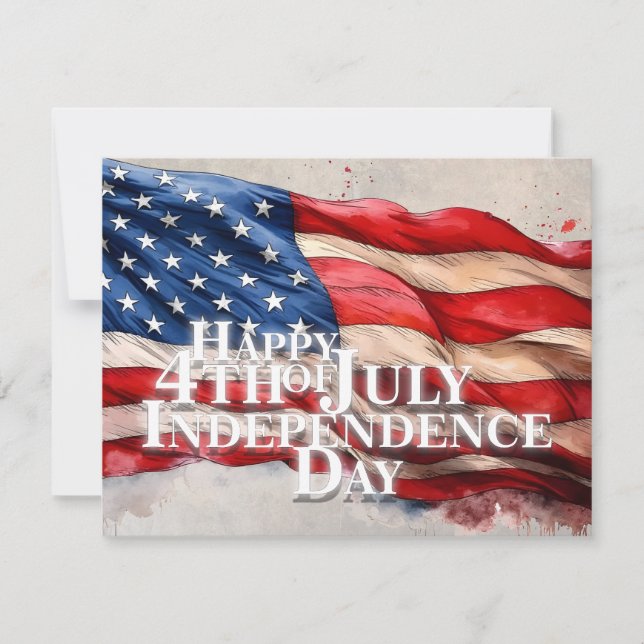 Lycklig 4 juli-Independence day (Framsida)