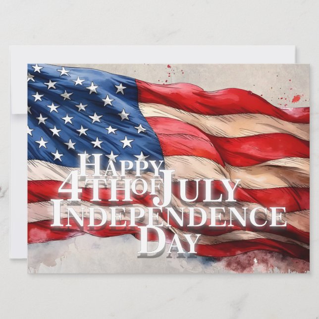 Lycklig 4 juli-Independence day (Framsida)