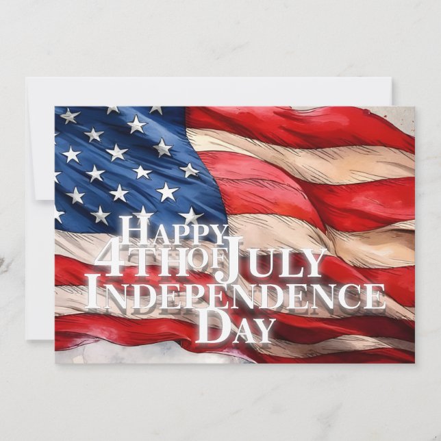 Lycklig 4 juli-Independence day (Framsida)