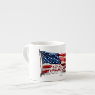 Lycklig 4 juli-Independence day Espressomugg