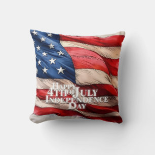 Lycklig 4 juli-Independence day Kudde