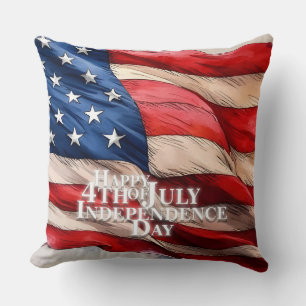 Lycklig 4 juli-Independence day Kudde