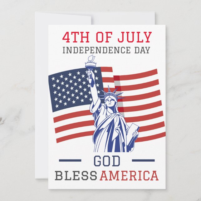 Lycklig 4 juli Independence day party (Framsida)