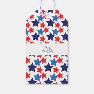 Lycklig 4 juli/Independence day Presentetikett