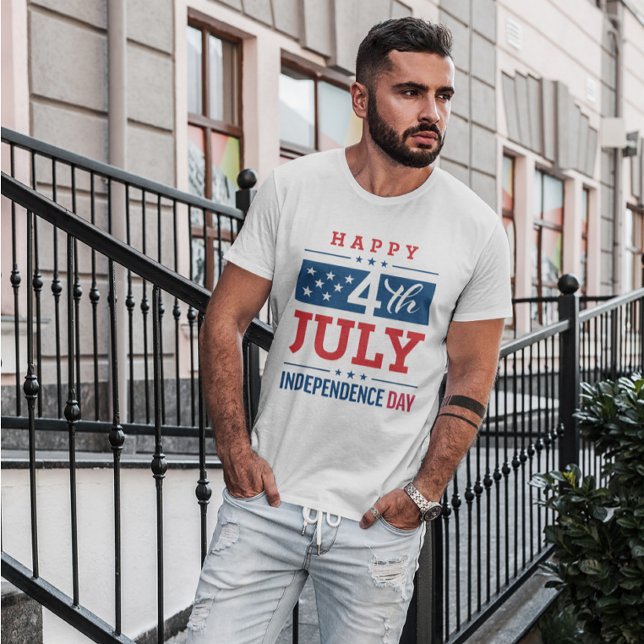 Lycklig 4 juli Independence day T Shirt (Skapare uppladdad)