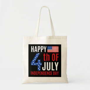 Lycklig 4 juli Independence day Tygkasse