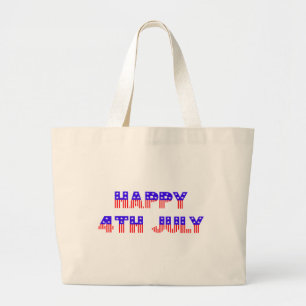 Lycklig 4 juli jumbo tygkasse