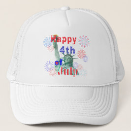 Lycklig 4 juli keps
