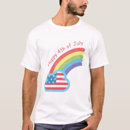 Lycklig 4 juli t shirt