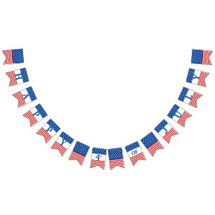 Lycklig 4 juli USA:s Flagga Stars och stripes