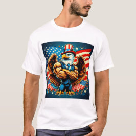 Lycklig 4 JULY T-shirt