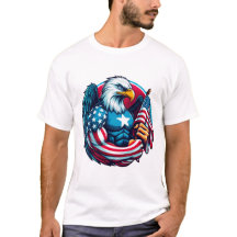 Lycklig 4 JULY T-shirt