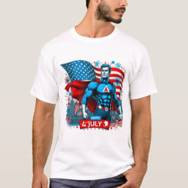 Lycklig 4 JULY T-shirt