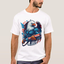 Lycklig 4 JULY T-shirt.... T Shirt
