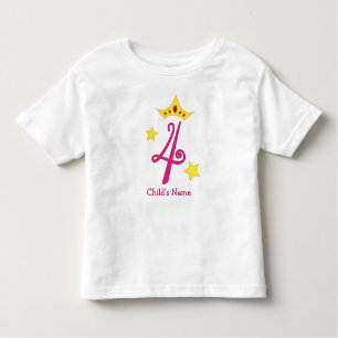 Lycklig 4e födelsedagen, Princess! T Shirt