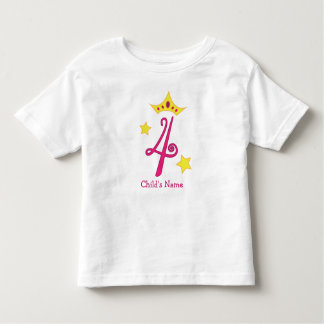 Lycklig 4e födelsedagen, prinsessan! t shirt