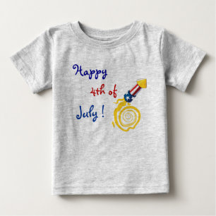 Lycklig 4th av den Juli babyskjortan Tröja