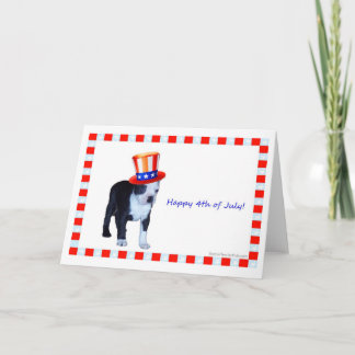 Lycklig 4th Juli Kort