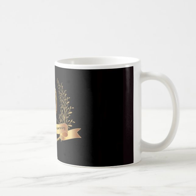 Lycklig 50:e Bröllop-årsdagen av hans kaffe Mugg (Höger)