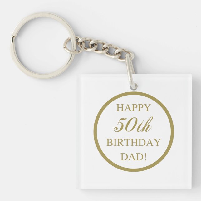 Lycklig 50:e födelsedagen Pappa (Framsidan)