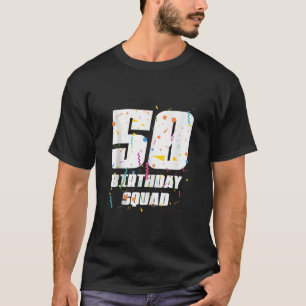 Lycklig 50:e födelsedagstorget Lycklig 50-åriga fö T Shirt