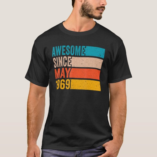 Lycklig 53:e Födelsedagsfesten 53 år gammal Fantas T Shirt (Framsida)