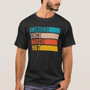Lycklig 55:e födelsedagen 55 år gammal Fantastisk T Shirt
