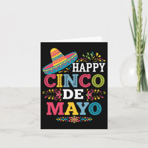 Lycklig 5 De Mayo Lets Fiesta Viva Mexiko Cinco De Kort