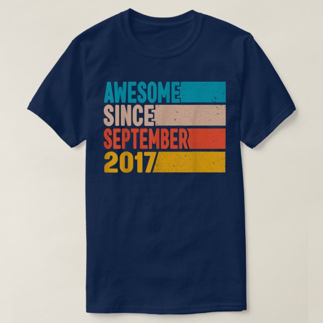 Lycklig 5:e födelsedagen 5 år gamla Fantastisk sed T Shirt (Design framsida)