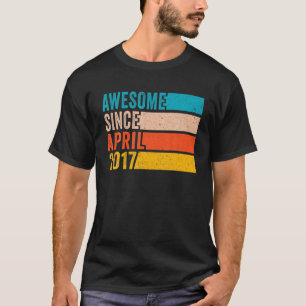 Lycklig 5:e födelsedagen 5 år gammal Fantastisk se T Shirt