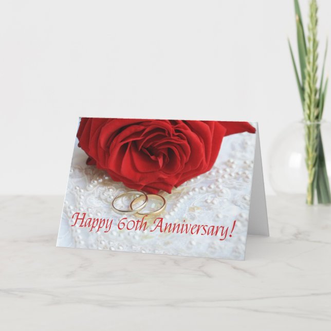 Lycklig 60-årsdagen ro kort (Framsida)