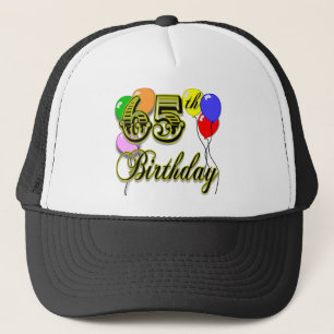 Lycklig 65efödelsedagMerchandise Keps