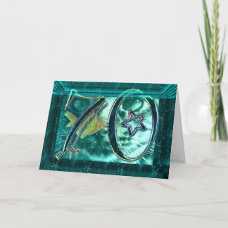 Lycklig 70-årsdagen! kort