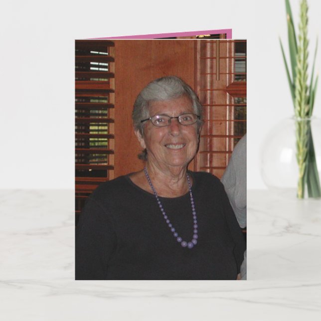 Lycklig 75:e födelsedag kort (Framsida)