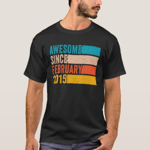 Lycklig 7:e, 7 år gammal Fantastisk sedan februari T Shirt