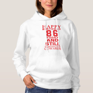 Lycklig 86:e födelsedagshuset för en Speciell dag T Shirt