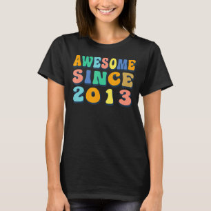 Lycklig 9:e födelsedagen 9 år gammal Fantastisk se T Shirt