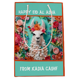 Lycklig Adha Eid - Bakra Eid Sheep Medium Gift Bag