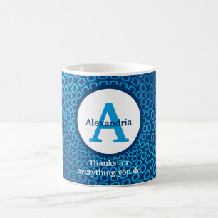 Lycklig administrativ professionell kaffemugg