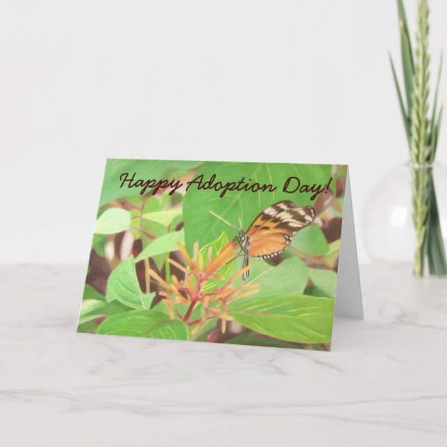 lycklig-adoptionsdagen! kort (Framsida)